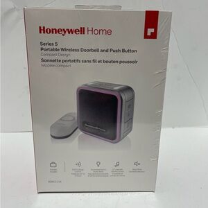 Honeywell Home Series 5 Wireless Doorbell - Black and White